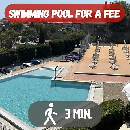 Apartment 10' From The Beach, With Paid Swimming Pool San Bartolomeo Al Mare